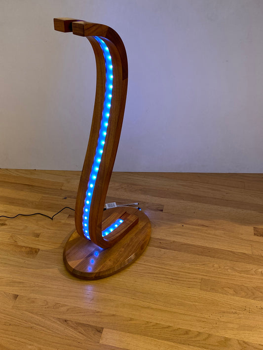 Curved decor lamp