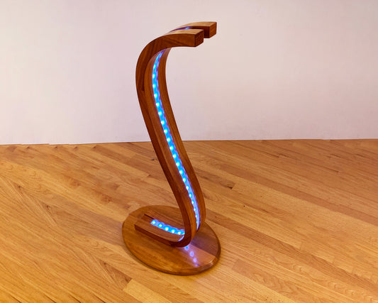 Curved decor lamp